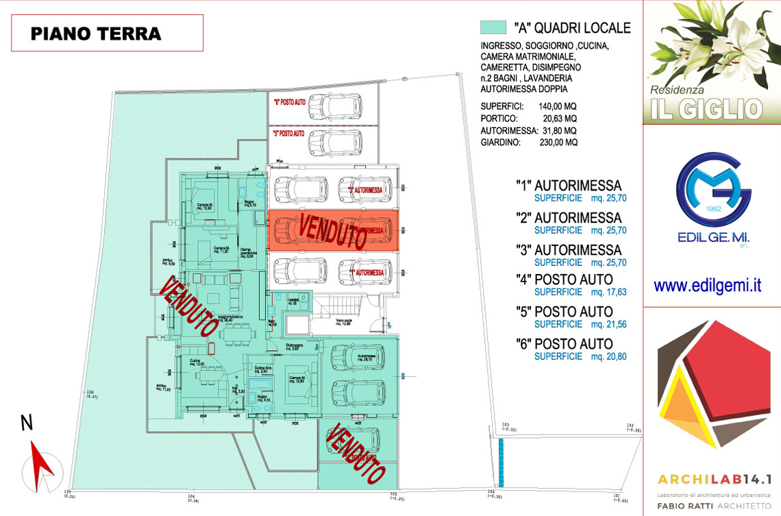 Planimetria_piano_terra_residenza_il_Giglio_Lipomo_como